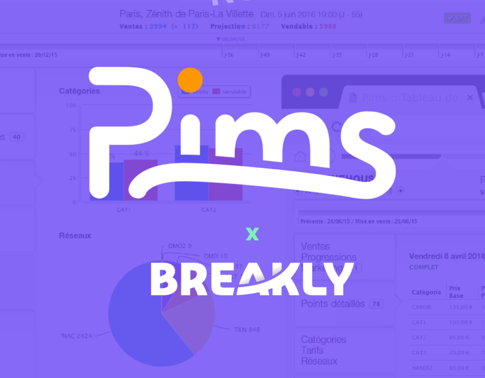 Intégration Breakly x Pims