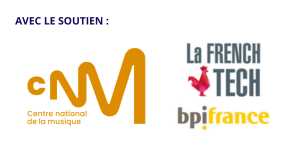 Avec le soutien du Centre National de la Musique (CNM) et de Bpifrance