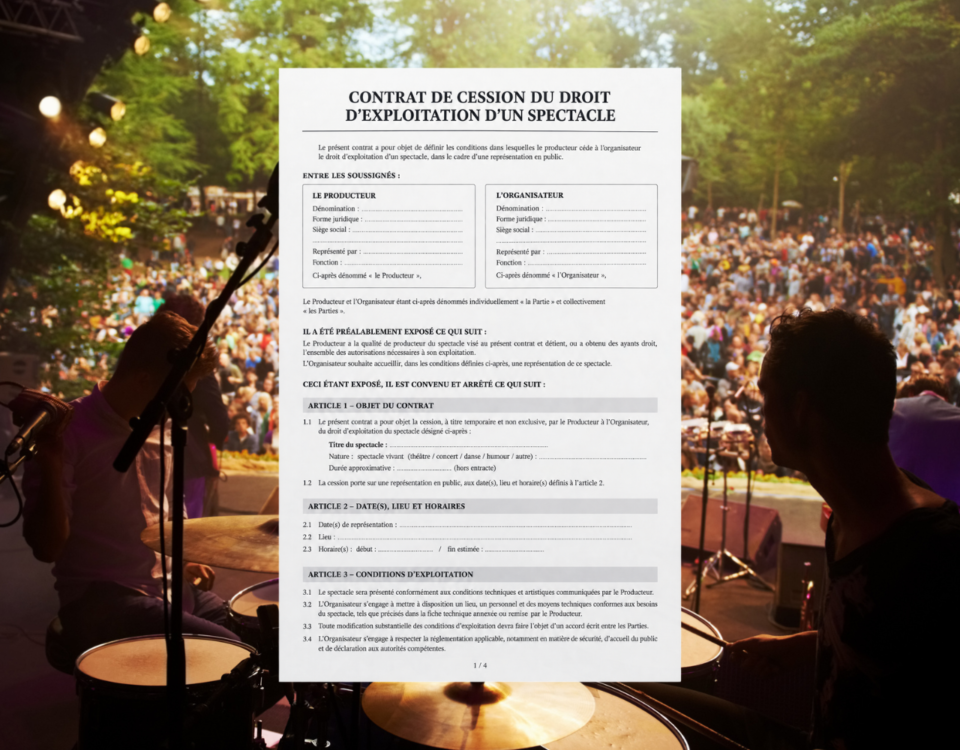 Comment calculer le prix de cession de votre spectacle : méthode complète et exemples chiffrés